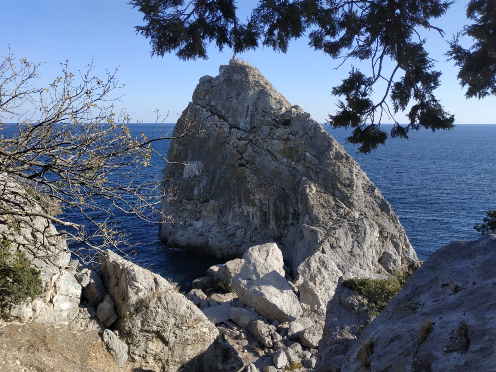 Скала Дива в Симеизе