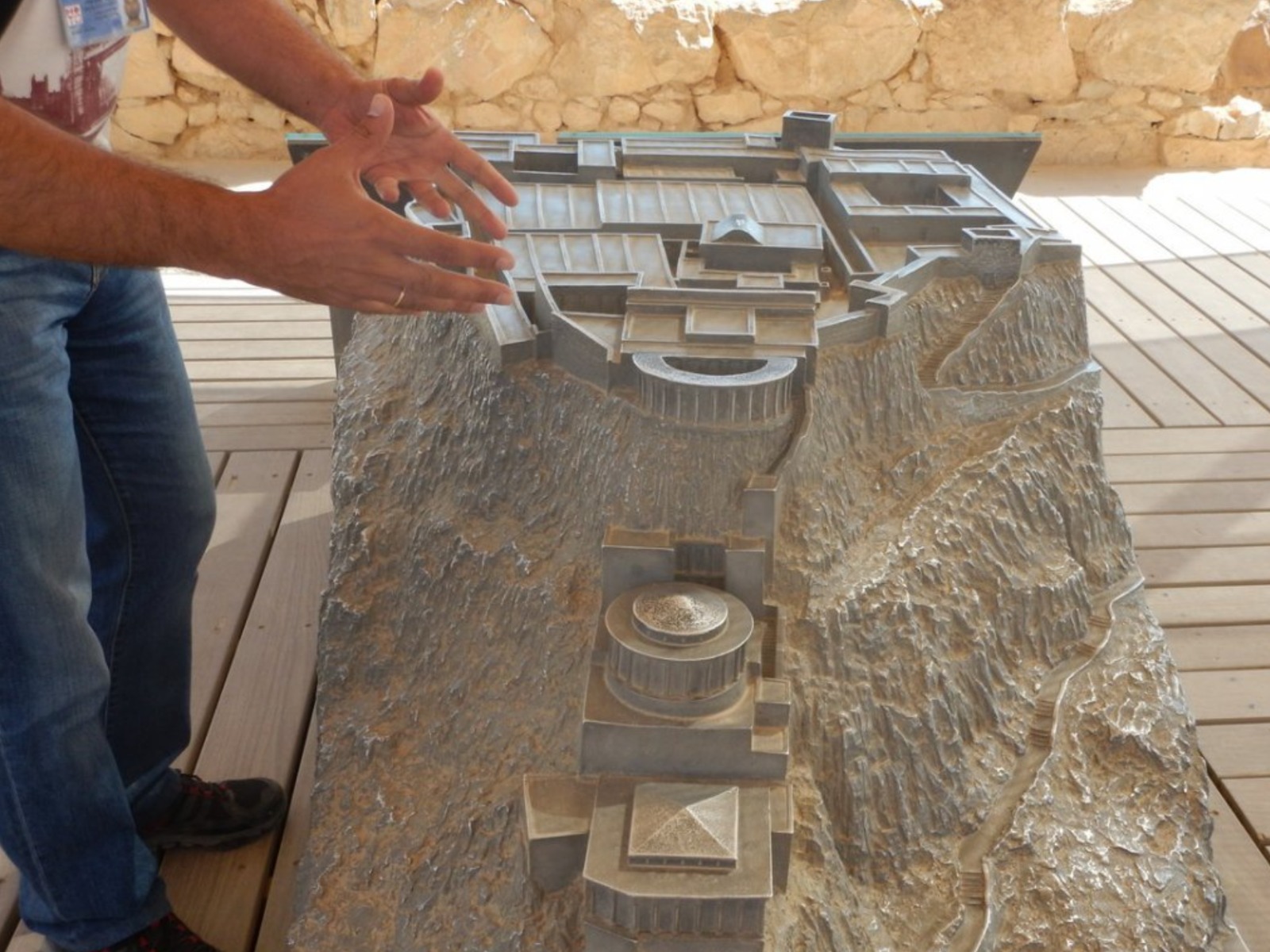 Макет крепости