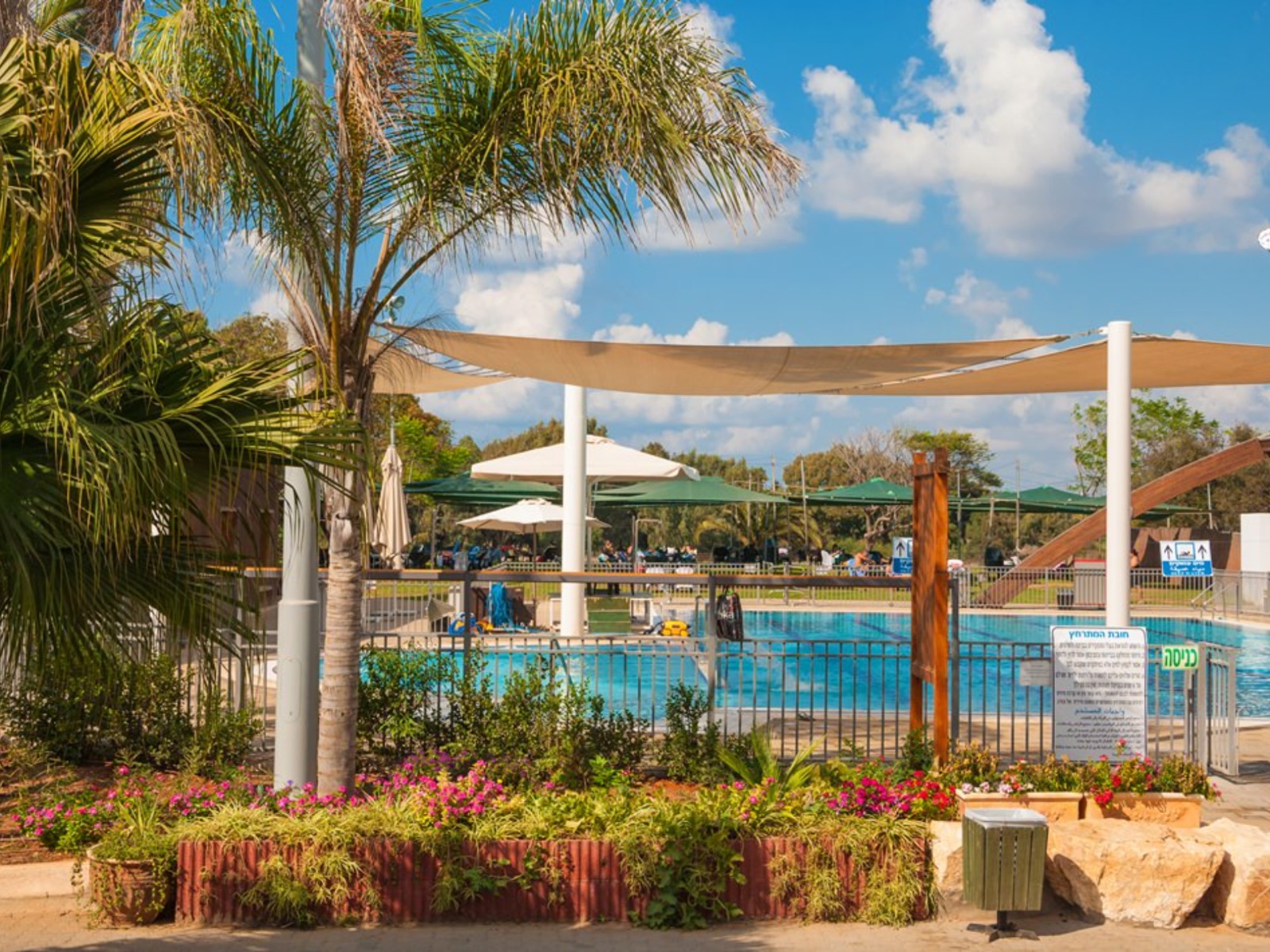 На территории  