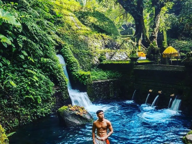 Индивидуальная экскурсия на Бали: ритуал очищения и водопады
